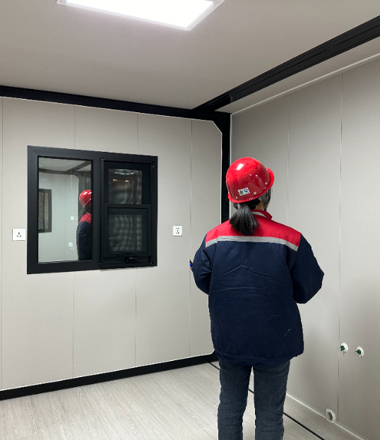 Interior wall panel inspection
