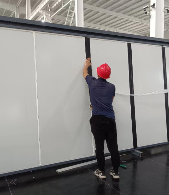 Roof interior waterproofing test