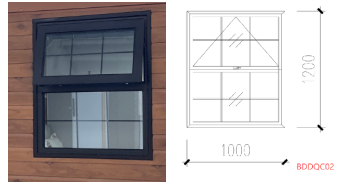 Expandable Folding House with Flat Roof
