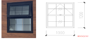 Expandable Folding House with Flat Roof