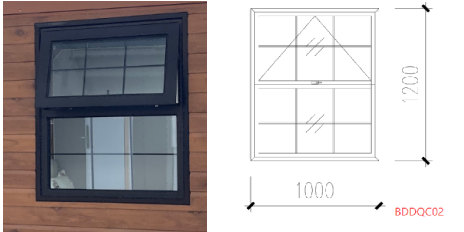 Expandable Folding House with Sloping Roof