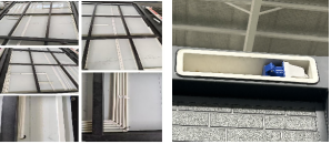 Expandable Folding House with Flat Roof
