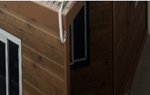 Expandable Folding House with Flat Roof